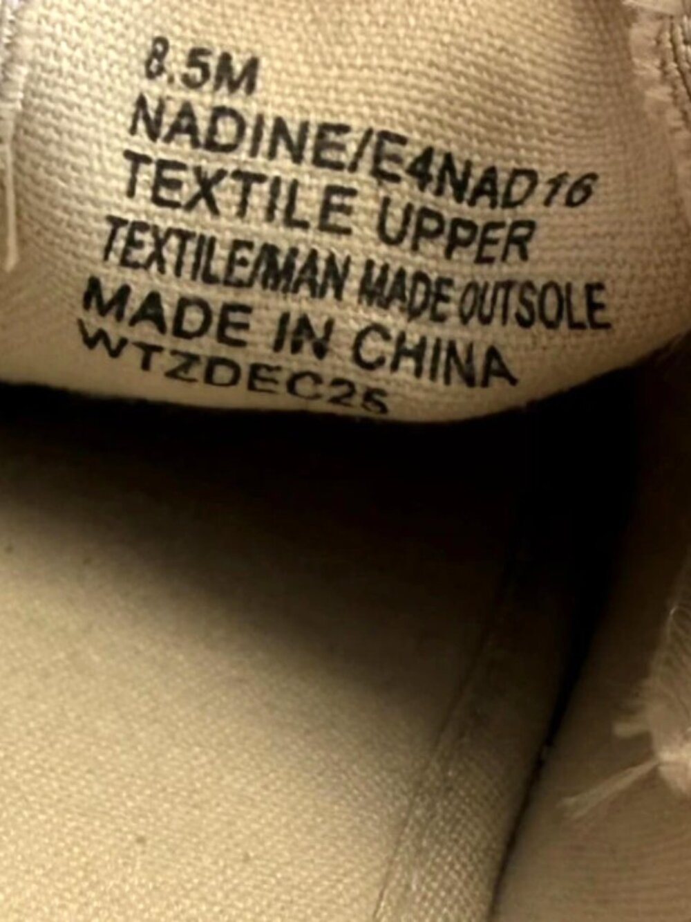 Esprit Nadine Women's Espadrille Slip On Canvas Crochet Beige Size 8.5 NWOB - Picture 10 of 13